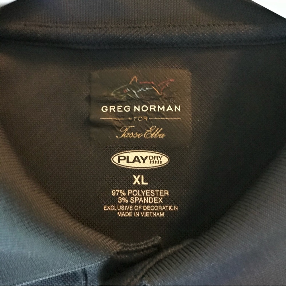 💢SOLD💢 Greg Norman Tasso Elba Men's golf Polo
